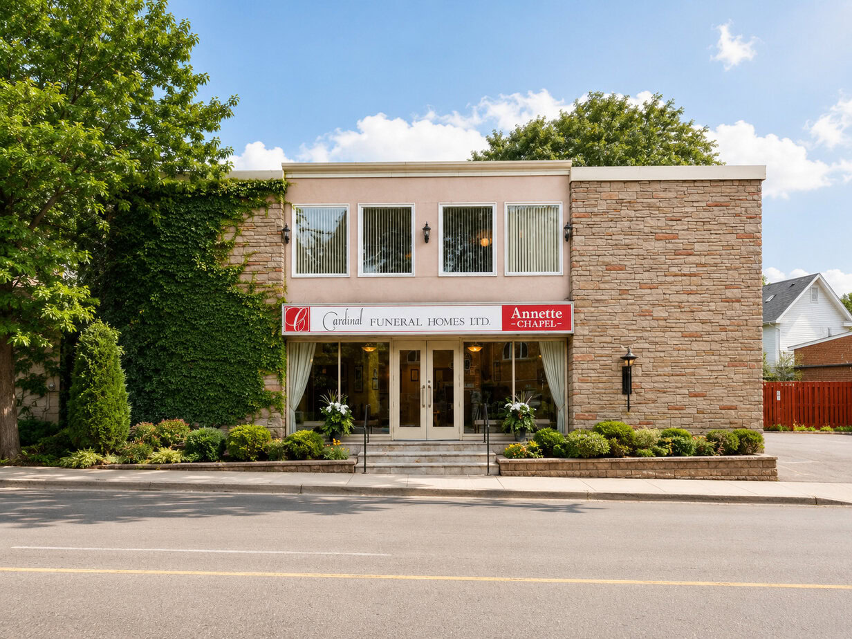 Cardinal Funeral Homes Annette Street location in Toronto