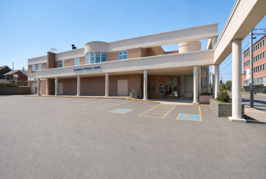Exterior of Cardinal Funeral Homes’ Bathurst Location in Toronto